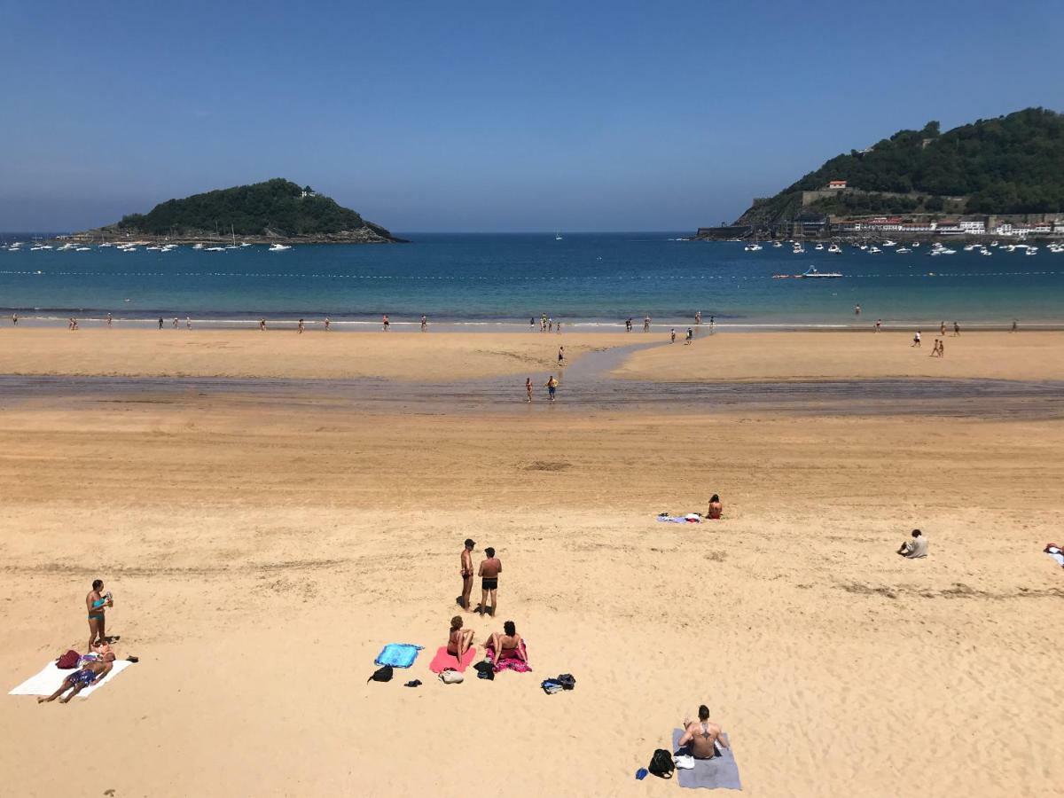 La Madame On La Concha Beach, Seaview Apartment サン・セバスティアン エクステリア 写真