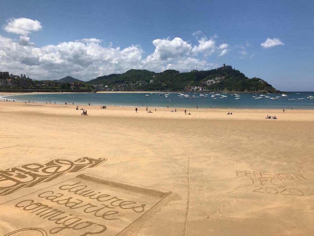 La Madame On La Concha Beach, Seaview Apartment サン・セバスティアン エクステリア 写真
