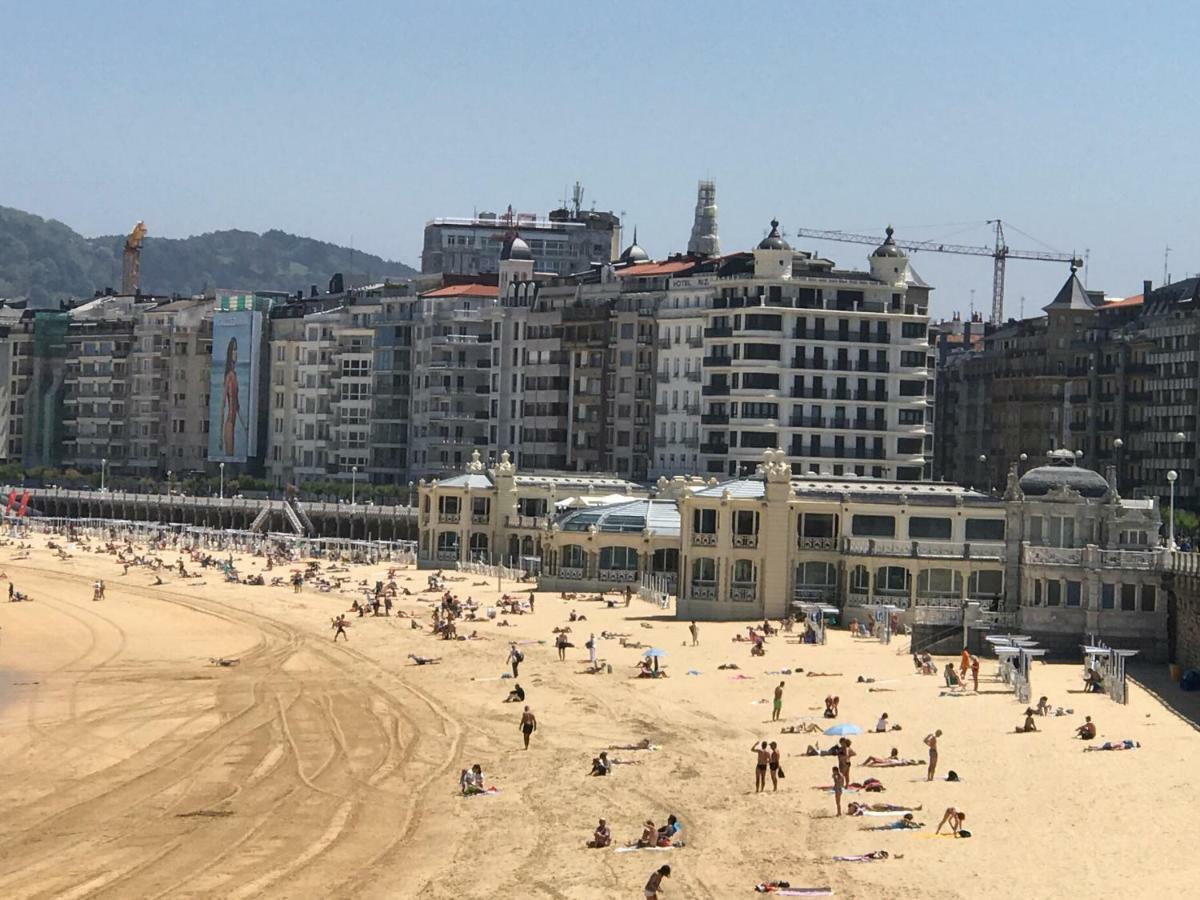 La Madame On La Concha Beach, Seaview Apartment サン・セバスティアン エクステリア 写真