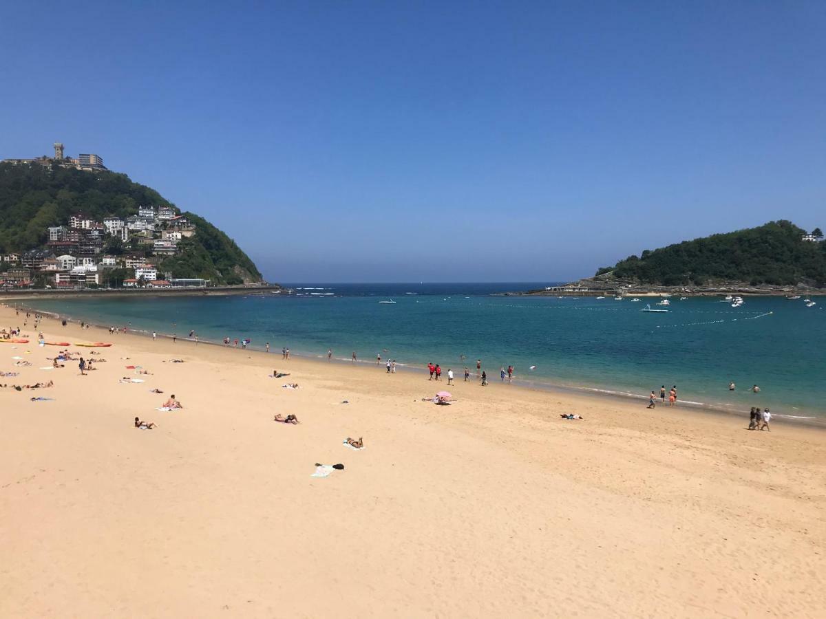 La Madame On La Concha Beach, Seaview Apartment サン・セバスティアン エクステリア 写真