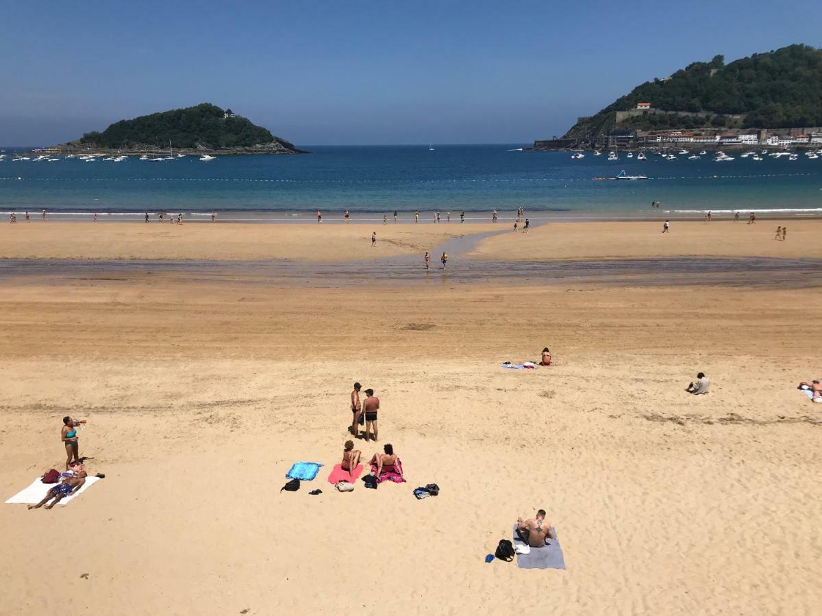 La Madame On La Concha Beach, Seaview Apartment サン・セバスティアン エクステリア 写真