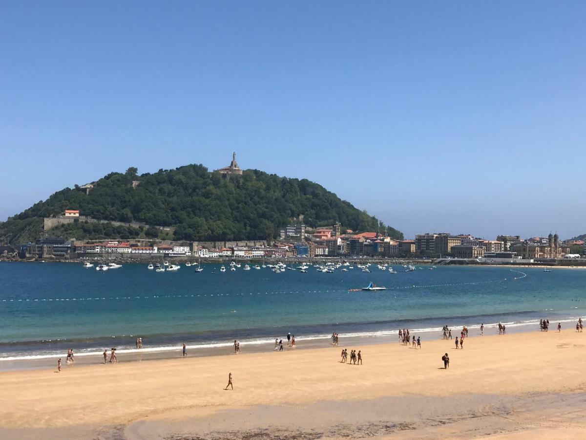 La Madame On La Concha Beach, Seaview Apartment サン・セバスティアン エクステリア 写真